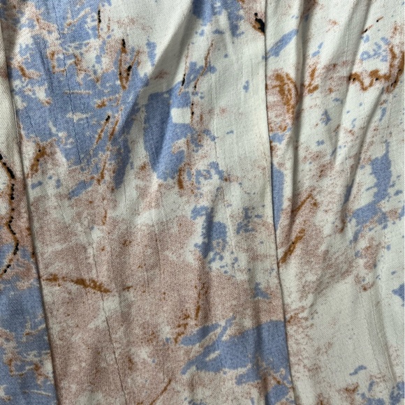 ASTR The Label Godet Blue Multi Tie-Dye Slip Dress Women’s Sz M Fairy Cottage - Picture 8 of 14